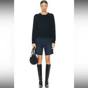 RE/DONE Boyfriend Cutoff Palmero shorts sark denim size 17” waist